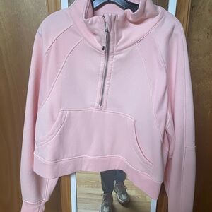 Pink Women's Half-Zip Pullover